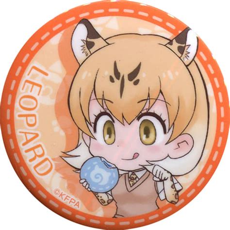 駿河屋 ヒョウ オリジナル缶バッジ 「けものフレンズ ジャパリカフェ」（バッジ・ピンズ）