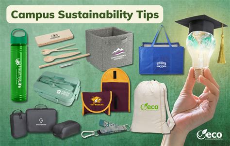 Promote Campus Sustainability With Eco Responsible Branded Merchandise