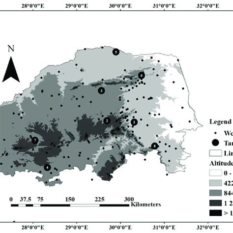 Spatial Distribution And Topographical Variation Of Target And