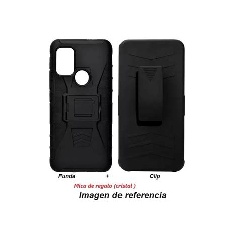 Funda Uso Rudo Con Clip Para Motorola Moto Defy Y Mica