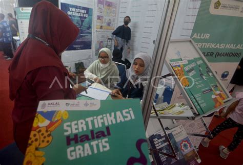 SERTIFIKASI HALAL GRATIS BAGI UMKM ANTARA Foto