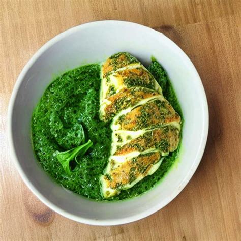 Pesto Hähnchen Rezept für hCG Diät