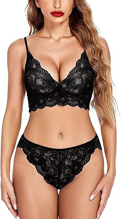 Buy Naisa Women S Sexy Bra Panty Bikni Lingerie Set For Newly Married