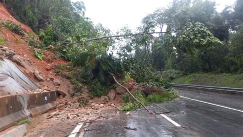 Serra Antiga Da Tamoios Tem Registro De Deslizamento De Terra