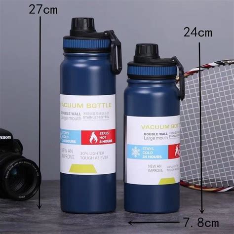 Ml Ml Ml Stainless Steel Thermos Flask Tumbler Double Wall Hot Cold Vacuum Flask