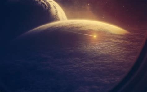 Wallpaper Sunlight Digital Art Planet Sky Earth Space Art