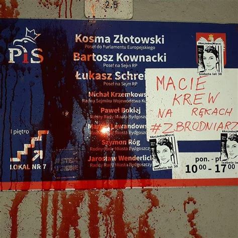 Pilne Atak Na Biuro Poselskie PiS W Bydgoszczy Tygodnik Bydgoski