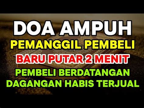 Doa Penglaris Dagangan Paling Ampuh Putar Ditempat Usaha Insyaallah