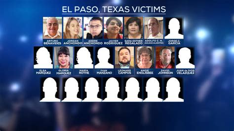 El Paso Shooting What We Know About The Victims Of The El Paso Texas