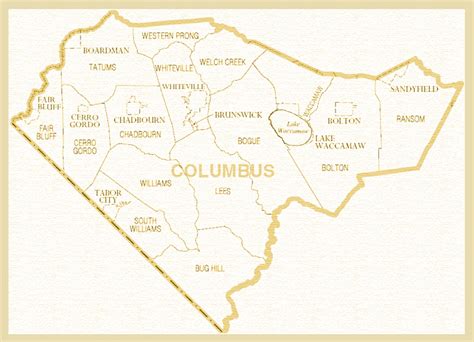 Columbus County NC Genealogy at NCGenWeb