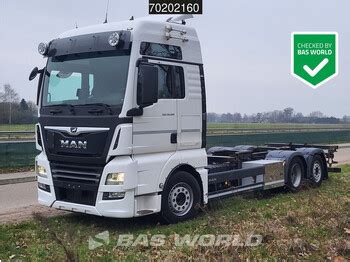 MAN TGX 26 500 6X2 XXL ACC Retarder Liftachse Navi Euro 6 Containerbil