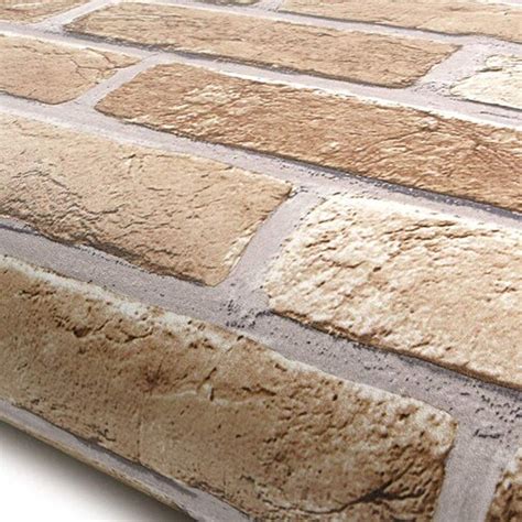 Roserosa Peel And Stick Pvc Faux Brick Self Adhesive Wallpaper Etsy