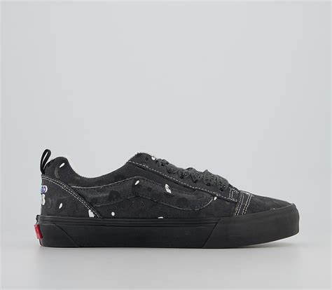 Vans Vault Knu Skool Vr3 Lx Trainers Imran Potato Asphalt Black True White Womens Trainers