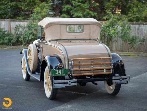 1931 Ford Model A Deluxe Roadster Northwest European