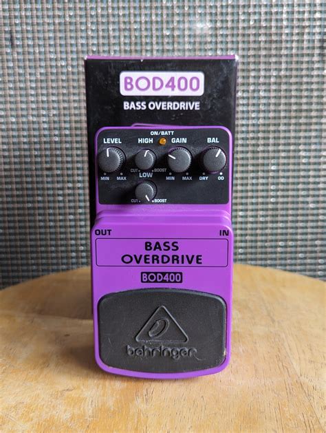 Behringer Bod400 Bass Overdrive Used Acoustic Music Shop