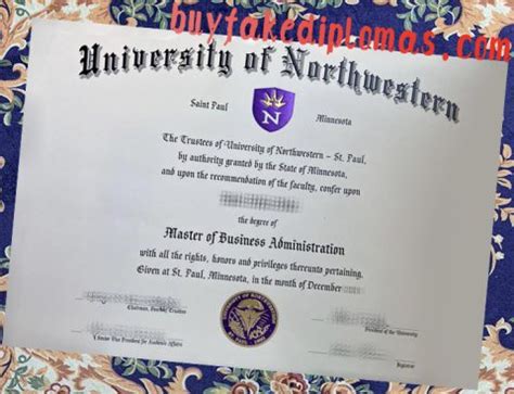 Buy Fake University Of Northwestern St Paul Degree Buy Fake Diplomas