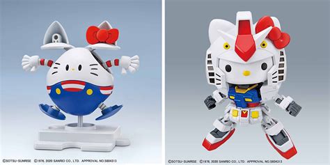 Hello Kitty X Gundam Anniversary Collection Is The Kawaii Collab We