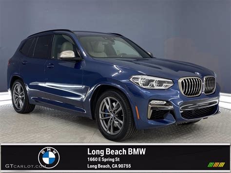 2019 Phytonic Blue Metallic Bmw X3 M40i 141513177 Car Color Galleries