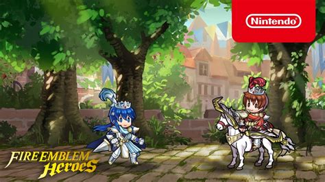 Fire Emblem Heroes Harmonized Heroes Leif And Seliph Youtube