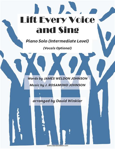 Lift Every Voice And Sing By James Weldon Johnson J W Pepper Sheet Music