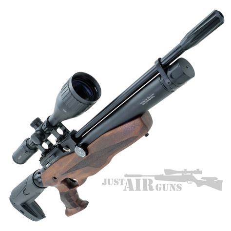 Reximex Myth Pcp Air Rifle Walnut Stock Mythw 22 Just Air Guns