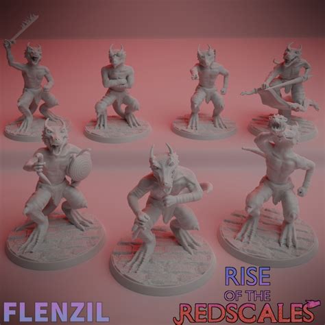 3D Printable Kobold Pack by Flenzil