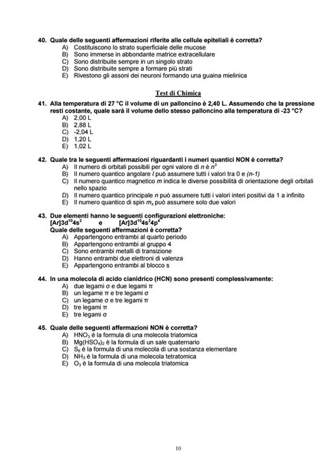 Test Di Medicina Domande E Risposte By Robin Srl Issuu