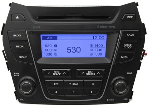 2013 2014 Hyundai Santa Fe Radio Stereo Xm Bluetooth Mp3 Cd Player 961