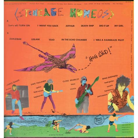 Stoneage Romeos Australian Vinyl LP Yellow Labels All Products