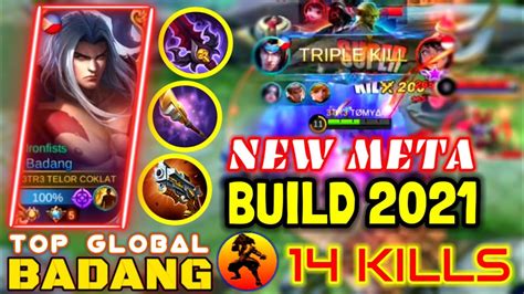 Kills Badang New Meta Build Badang Best Build Mlbb