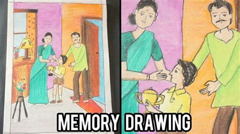 Elementary And Intermediate Drawing Memory Drawing By My Students Youtube