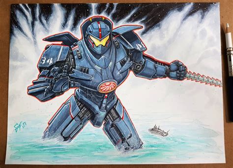 Pacific Rim Gipsy Danger Drawing