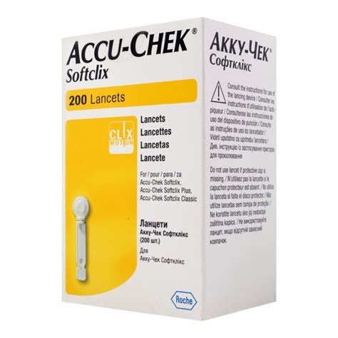 Lancetas Accu Chek Softclix Provar Medical