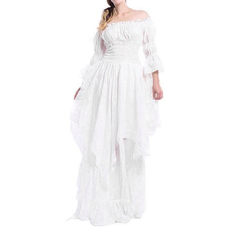 Summer Dresses For Women 2024 Plus Size Boho High Low Dress Puff Sleeve