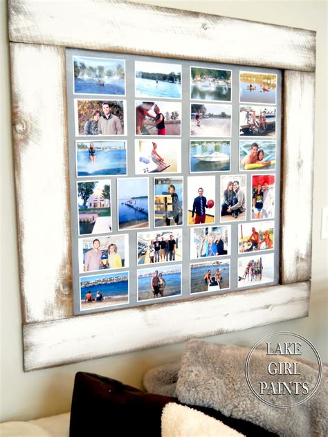 Lake Girl Paints Build A Photo Display Board