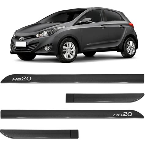 Friso Hb A Cinza Titanium Alto Relevo General Car