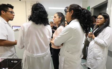 Sheinbaum Visita Hospital General Doctor Gregorio Salas Grupo Milenio