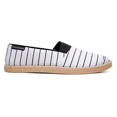 Купить мужские эспадрильи QUIKSILVER Espadrilled черный, белый от ...