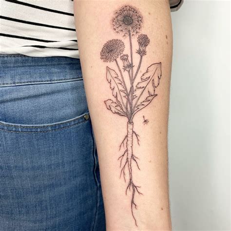 Intriguing Symbolism Of A Dandelion Tattoo Meaning And Inspiration