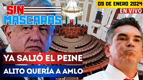 SinMáscaras EXCLUSIVA Alito extorsionó a 4T para reunirse con AMLO