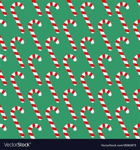 Candy cane pattern Royalty Free Vector Image - VectorStock