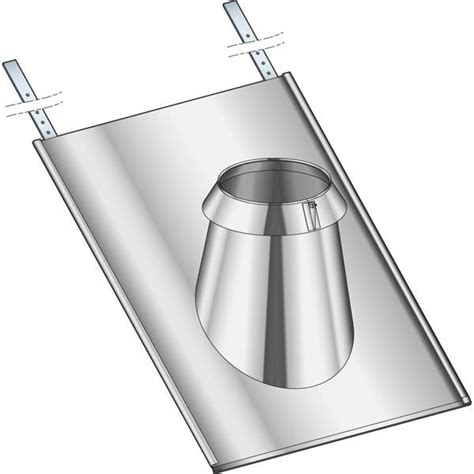 Poujoulat Solin Pour Tuile Therminox Ti Inox Pente