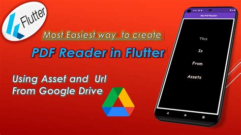 How To Create Pdf Reader Application In Flutter Easiest Way