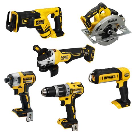 DeWALT DCK623P3 GB 18V XR Brushless 6 Piece Kit DCK623P3 GB CEF