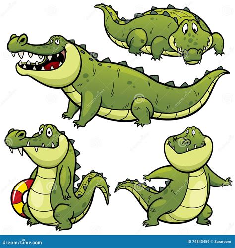 Cartoon Crocodile | CartoonDealer.com #74843459