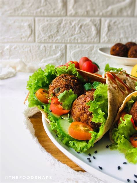 Healthy Vegan Falafels Thefoodsnaps