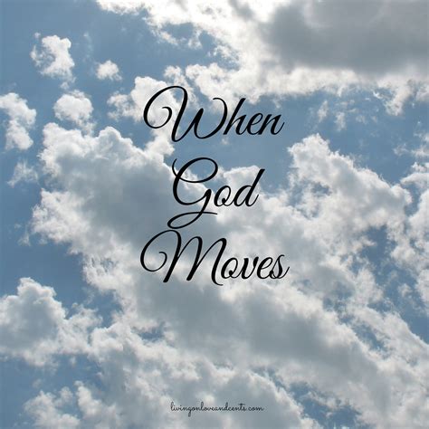 When God Moves