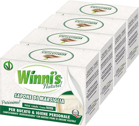 Winni S Naturel Sapone Di Marsiglia Purissimo Solido Per Bucato E