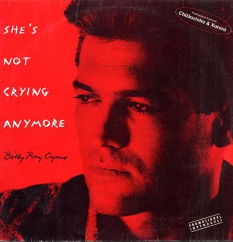 Billy Ray Cyrus She S Not Crying Anymore Brazilian Promo 12 Vinyl Single 12 Inch Record Maxi