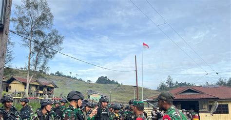 Papua Apkam Gabungan Tni Polri Tingkatkan Patroli Memastikan